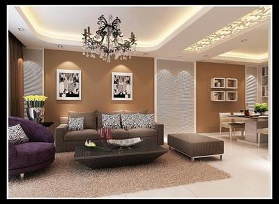 東海灣現代客廳 _頤家居家居案例